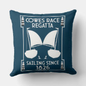 カウズアイルオブワイトヨットレガッタ クッション (裏面)