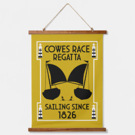 カウズアイルオブワイトヨットレガッタ 吊り下げ型タペストリー