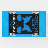 カウズアイルオブワイトヨットレガッタ 横断幕 (横)