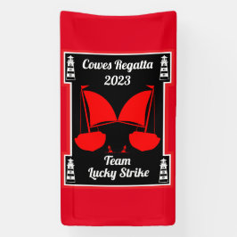 カウズアイルオブワイトヨットレガッタ 横断幕