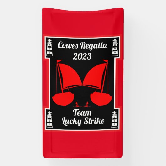 カウズアイルオブワイトヨットレガッタ 横断幕 (縦)