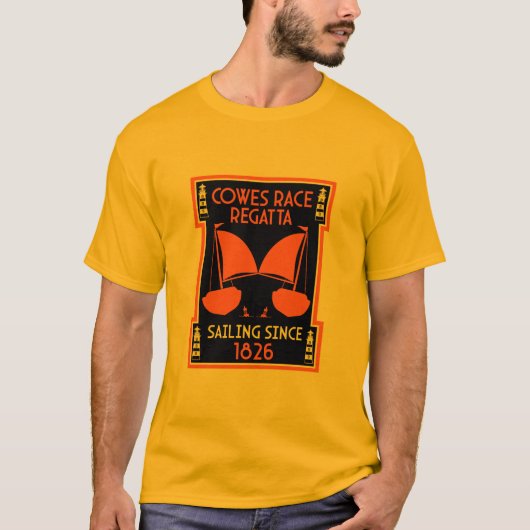 カウズアイルオブワイトヨットレガッタ Tシャツ (正面)