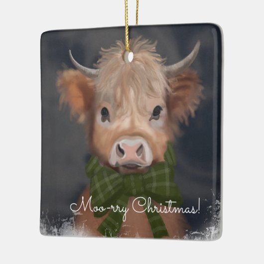 カウズクリスマス応援 セラミックオーナメント (左)