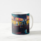 カウズディナー コーヒーマグカップ (正面右)