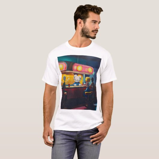 カウズディナー Tシャツ (正面フル)