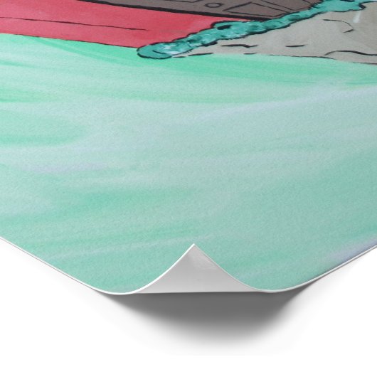 カウズハウス ポスター (角)