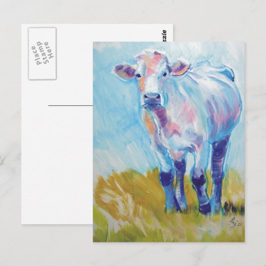 カウズ絵画ス ポストカード (正面/裏面)