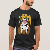 カウソファーの次の引用文に座っ読ている Tシャツ (正面)