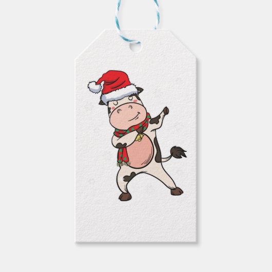 カウダビングクリスマスクリスマス ギフトタグ (正面)
