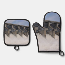 カウダム 鍋つかみ&鍋敷きセット