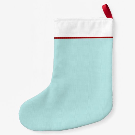 カウチおもしろい犬好きのかわいい漫画のビーグル スモールクリスマスストッキング (裏面)