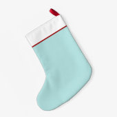 カウチおもしろい犬好きのかわいい漫画のビーグル スモールクリスマスストッキング (裏面 (吊り時))