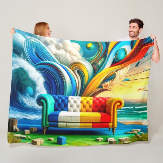 カウチアート フリースブランケット (インサイチュ)