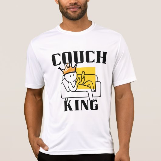 カウチキングTシャツ Tシャツ (正面)