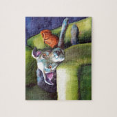 カウチシューズテリアをソファに ジグソーパズル (縦)