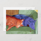 カウチポテトの展示室 ポストカード (正面/裏面)