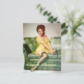 カウチポテトはがき ポストカード (スタンド正面)