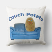 カウチポテトグレードAコットン装飾用クッション クッション (裏面)