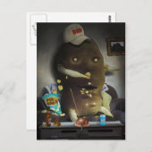 カウチポテトポストカード ポストカード (正面/裏面)