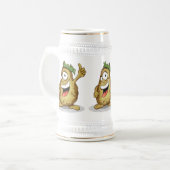 カウチポテトマグ ビールジョッキ (正面左)