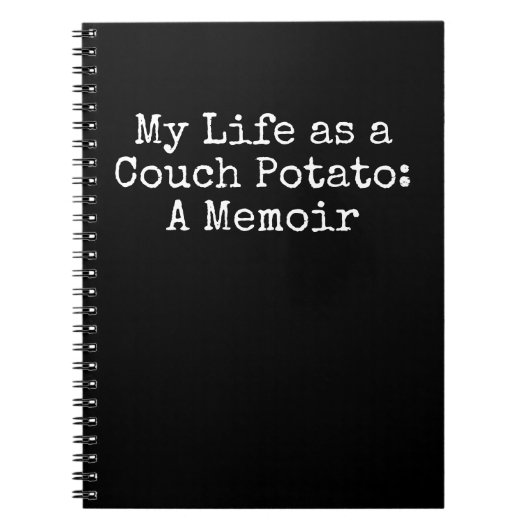 カウチポテトミモアノート ノートブック (正面)