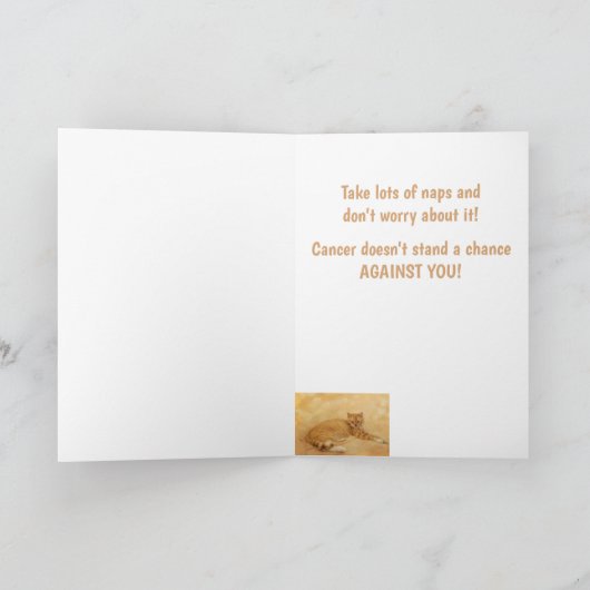 カウチポテト猫のがんサポート カード (内部)