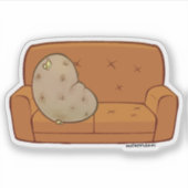 カウチポテト シール (正面)