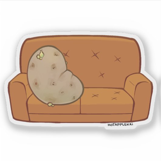 カウチポテト シール (正面)