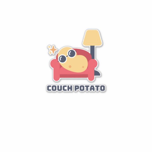 カウチポテト シール (正面)