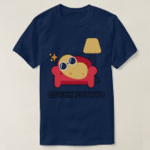 カウチポテト Tシャツ (デザイン正面)