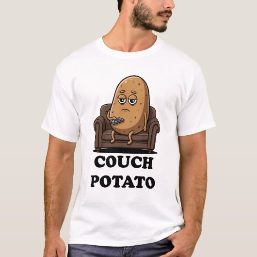 カウチポテト Tシャツ (正面)