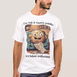 カウチポテトTシャツ Tシャツ