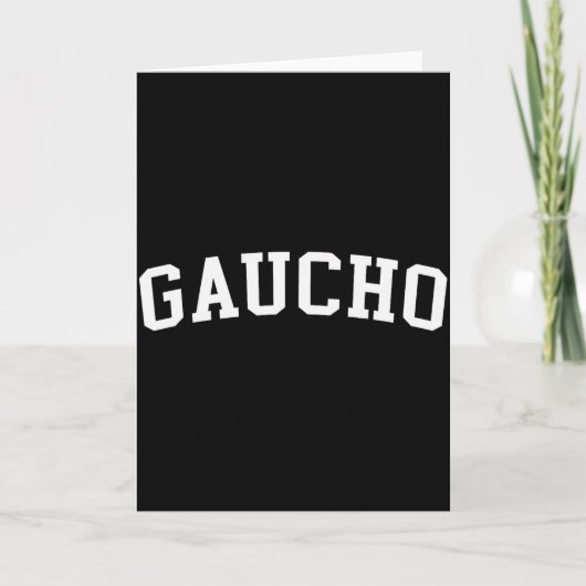 カウチョ カード (正面)