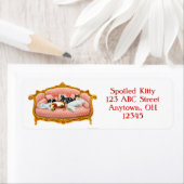 カウチ王室のキャッツのラベル ラベル (インサイチュ)