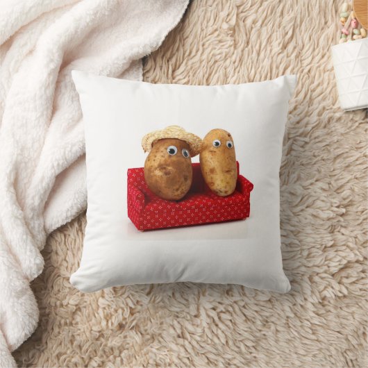 カウチ・ポテト族 クッション (ブランケット)