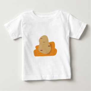 カウチ・ポテト族 ベビーTシャツ