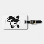 カウティラモックカウラゲッジタグ名前をカスタムする ラゲッジタグ (正面横)