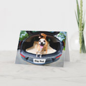 カウトおもしろい犬ズファザーズデイパパ カード (正面)