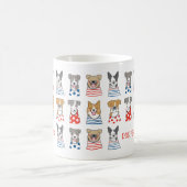 カウトおもしろい犬パーソン引用文 コーヒーマグカップ (中央)