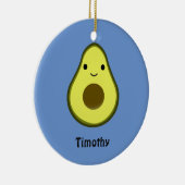 カウトかわいいアボカド セラミックオーナメント (右)