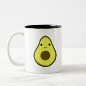カウトかわいいアボカド ツートーンマグカップ (左)