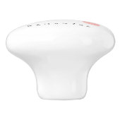 カウトかわいいパンダ|名前の追加 セラミックノブ (側面)