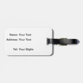 カウトかわいいライム ラゲッジタグ (裏面横)