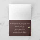 カウトな新しいホーム引っ越しました新しいアドレスカード 案内状 (内部)