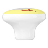 カウトアトランティックパフィンデザインサンダーコーブ セラミックノブ (側面)