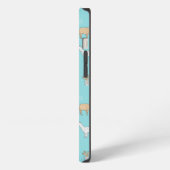 カウトアルパカラマサボテン iPhoneケース (左側面)
