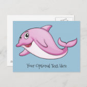 カウトイルドルフィンカスタムはがき ポストカード (正面/裏面)