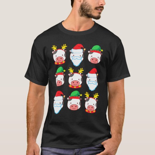 カウトインディア小妖精や小人サンタクロースのコスチュームメリークリスム Tシャツ (正面)