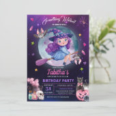 カウトウィッチハロウィン子供の誕生日パーティー 招待状 (スタンド正面)