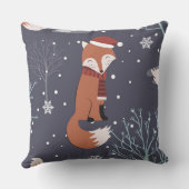 カウトウィンターキツネ クッション (裏面)
